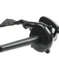Badass 1000W Handheld Electric Dust Collector With Hella Strong Air Blower for keyboard cleaning close-up view.