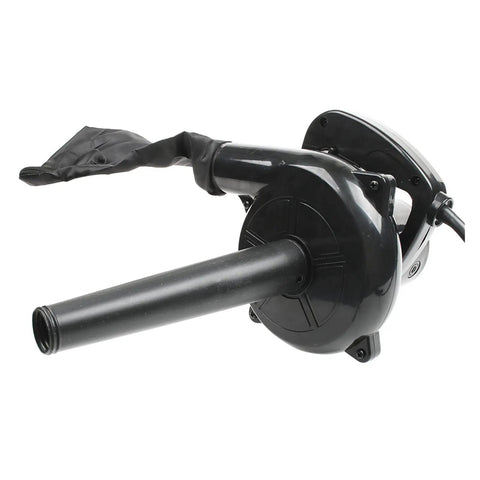 Powerful 1000W Electric Hand Blower For Computer Keyboards And Household Dust Removal High Speed Airflow Compact Portable Cleaning Setup No Sweat Grime Eraser Tool, black handheld blower with attachment.