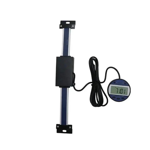 0 To 150mm Vertical Linear Scale Encoder With Digital Readout For CNC Milling Cutting Machines Remote External Display Blue Pro Grade Upgrade For Lathes Router Tables And Other Precision Machining Tools.