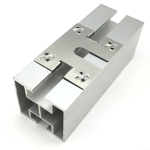 Heavy Duty Solar Panel Grounding Clip And Washer Set With Stainless Steel Mounting Spacer Ground Lug For Photovoltaic Roof And Greenhouse Rail System 50 Pack, metal mounting spacer.