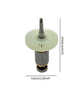 Get That Angle Grinder Pumped Up With This Compact Brushless Motor Featuring Tough Metal Construction For Superior Efficiency And Beast Mode Performance Style A Replacement Part showing a gear motor with metal and plastic components.