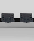 Adjustable Torque Hinge 2 Pack For Cabinets And Panels With 4 Countersunk Holes Black Plastic Position Control Hinge Virello Includes 8 Screws