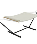 Two Person Outdoor Hammock With 12 Ft Steel Stand For Easy Setup No Trees Needed Portable Beach Patio Garden Chill Vibes 475 Lb Capacity