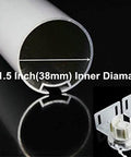 Heavy Duty Roller Blind Clutch Repair Kit With Rock Solid Stainless Steel Core And Slick Top Side Mount Brackets For Hella Durable 38Mm Shade Easy Install showing 38mm tube and brackets.