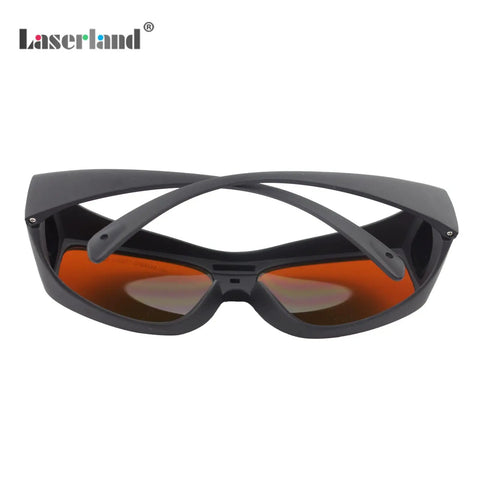 Heavy Duty Laser Eye Protection Shades With Legit OD5 Plus Glass Filtering 190 To 540Nm And 800 To 2000Nm Beams close-up front view.