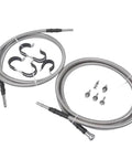 Heavy Duty Fuel Line Quick Fix Kit For Silverado And Sierra 1500 2500 3500 6.0L V8 Engines AP02 with stainless steel tubes and clamps.
