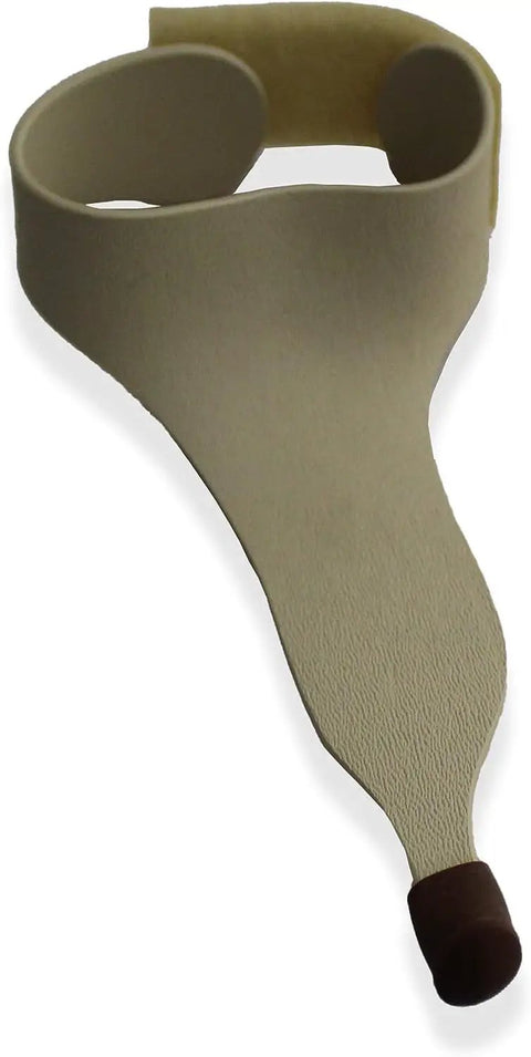 Game Changing Keyboard Typing Assistant Accessory, ergonomic tan typing aid, compact and durable, large right size