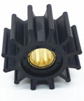 Hella Reliable Raw Water Sea Pump Rebuild Kit For Volvo Penta Omc Boats With Impeller Shaft Seals And Bolt Set 3857794 3858847, black plastic impeller.