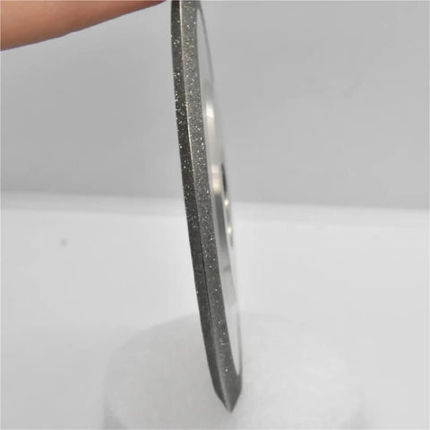 Rock Solid Cylindrical Grinding Wheel And Sharpening Disc 100Mm 125Mm 150Mm with a sleek side view showing the grit surface.