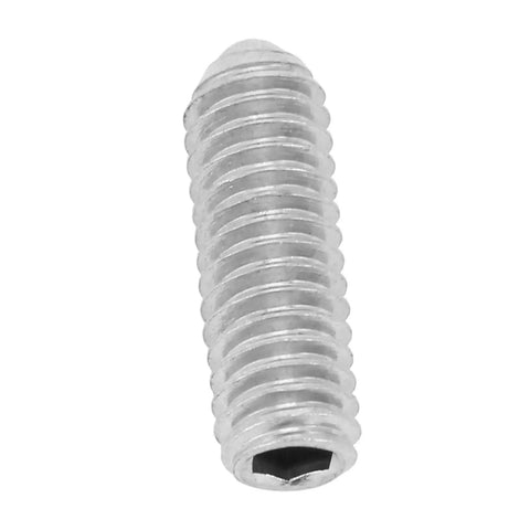 High Grade Heavy Duty Stainless Steel Ball Plunger Spring Screw With Hex Socket Set Screw For Hardcore Mechanical Adjustments And Solid Fixture Positioning Built To Last shown individually.