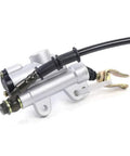Close-up of master cylinder from Rear Axle Kit With Brake Assembly For Go Kart, 740mm Axle, 58T Sprocket, 160mm Discs