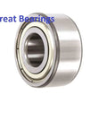 Premium Double Row Angular Contact Ball Bearings 5201 Series 12 X 32 X 15.9mm Shop Tested Chrome Steel Build with dual metal shields.