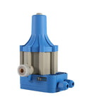 110V Automatic Electronic Switch Control Pressure Controller For Pumps And Water Systems in blue and gray