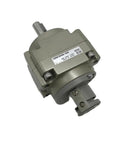 Beefy Heavy Duty Leaf Type Oscillating Cylinder And Air Powered Rotary Actuator CDRB1BW50-180S close-up view, durable metal construction for precision use.
