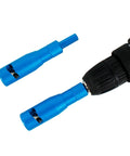Multi Purpose Electrical Wire Stripping Tool Set With Screwdriver And Twister For Drill Electricians, blue twist bits for electric drill.