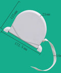 Heavy Duty Roller Shutter Winder Box Hand Operated Belt Organizer Top Shelf Replacement Kit dimensions 172.5mm x 125mm x 14mm white housing