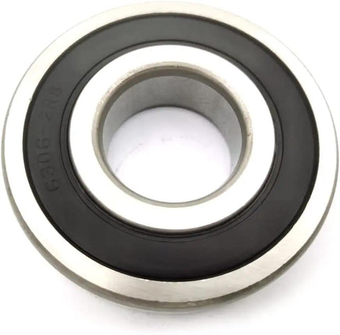 Heavy Duty Washer Tub Bearing And Seal Kit Kick Those Sneaky Squeaks To The Curb Compatible With Samsung And Kenmore Laundry Machines Smooth Spin Guarantee Plus Leak Proof Design - close-up of tub bearing with rubber seal.