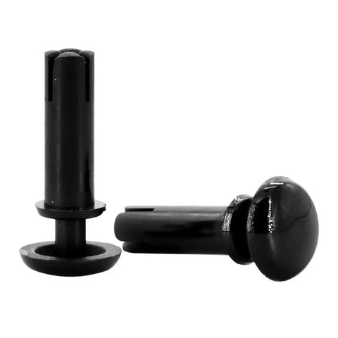 Heavy Duty Nylon Expansion Rivets Make Securing Thin Items A Breeze With These Plastic Anchor Clips, black nylon snap clips.