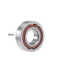 7002AC Angular Contact Ball Bearings 5 Pack, 15mm x 32mm x 9mm in chromium steel for industrial applications.