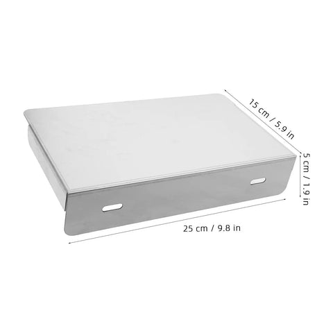 Heavy Duty EV Charger Protector Stainless Steel Weatherproof Enclosure Outdoor Electric Vehicle Charging Station Cover dimensions shown