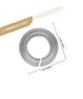 Premium Heavy Duty Stainless Steel Spring Lock Washer measuring 1.1 cm for rust proof mechanical assembly and friction control.