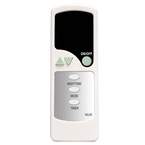 Score Big With This Replacement Remote Control For Space Heaters featuring buttons for timer modes and temperature settings.