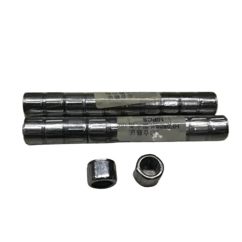 Top Shelf One Way Clutch Needle Roller Bearings For Fishing Reels, Smooth Casting Upgrade, Ewc1212 Replacement Parts Bundle, 100 Piece Set with metallic finish.