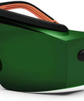 Straight Up Laser Safety Glasses With Bigtime Anti Fog Filter For IPL Hair Removal And Welding OD4 Shield, green lenses and wrap-around design.