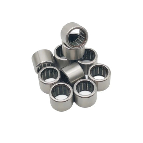 Ten Piece Stainless Steel One Way Clutch Needle Roller Bearings For Fishing Reels And Shop Projects smooth rotation pre lubricated slick finish.