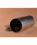 Hella Smooth 2 Pack Smokeless Moxibustion Extinguisher Tube Crafted Tough for traditional wellness therapy, silver steel design.