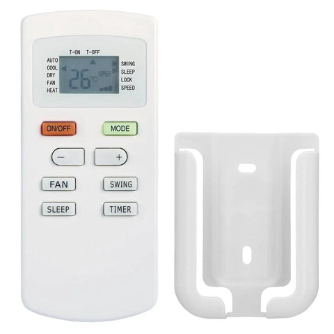 Dead Simple Replacement Remote Control For Koldfront Air Conditioner Wac6002wco Yx1f5f1 with wall mount and dual display.