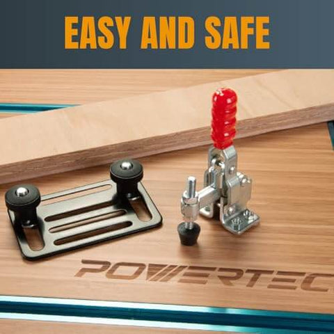 Rock Solid 8 Pack Toggle Clamp Set With 200 Lb Holding Capacity Heavy Duty Quick Release Vertical Clamps With Antislip Rubber Tips