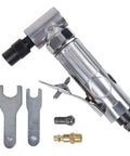 Heavy Hitter 90 Degree Angle Sander With 2000 RPM Variable Throttle And Inline Regulator Compact Pneumatic Mini Grinder tools and attachments.