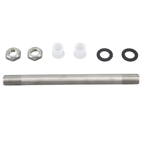 Heavy Duty Aluminum Clamp Bracket Bolt Kit For Outboard Engines With Nuts Screws Bushings And Washers Replacement Set Fits 90185 22043 90202 22M54 90386 22M94 Marine Motor Mount Hardware showing nuts, bushings, and washers