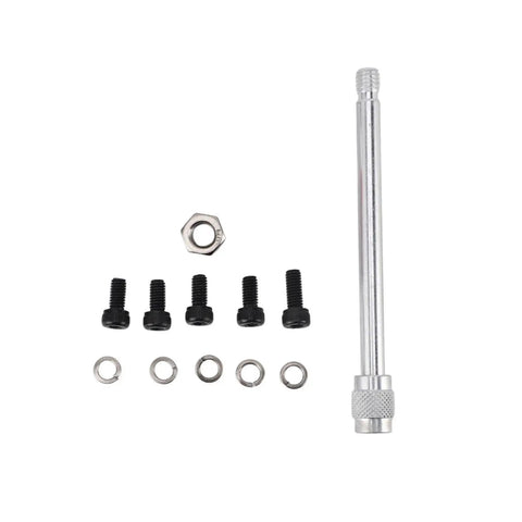 Dead Accurate Digital Force Gauge Measuring 0.2N To 2N For Straightforward Push Pull Testing with six interchangeable fixtures including bolts and nuts.