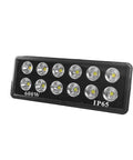 Tough As Nails Outdoor Floodlight With Knockout Led Projection And IP66 Waterproof Body That Drives Off The Dark Like A Boss Plus Rechargeable Work Light For Roofs Or Patios Cuts Power Costs Swiftly, 600W LED with 12 bulbs.
