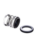 High Performance Silicon Carbide Mechanical Seal With Viton Seat Optimized For Clean Water Circulating And Vacuum Pumps, showing parts including a spring and seals.