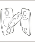 Heavy Forged Solid Brass Door Latch For 90 Degree Right Angle Doors And Windows Antique Brass One And Three Quarter Inch 2 Pack Easy Install Built Tough For Barn Shutters Gates Made In Taiwan sketch