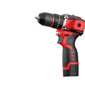 Heavy Duty Brushless Cordless Drill And Driver Kit With Kickin 120Nm Impact Torque, ergonomic soft grip, and quick charge port.