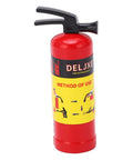 Badass Scale RC Car Mini Fire Extinguisher Decor Gadget With Plug And Play Sticker Mounts Vivid Simulation Detail For Axial SCX10 WPL MN Series Ride Ready Red Upgrade in realistic design.
