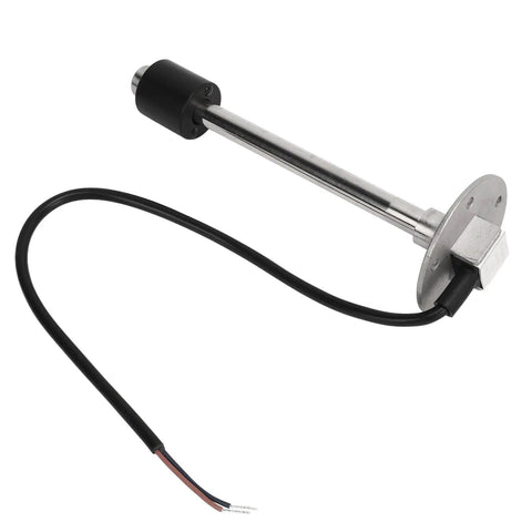 Heavy Duty Fuel Sender Unit Set With Straight Up Accurate 52 mm Gauge showing 316 stainless steel construction for easy installation.