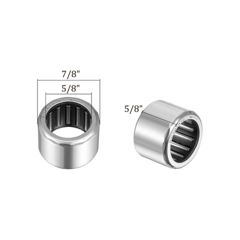 Rc101410 Needle Roller Bearings For Clutch And Transmission Five Eighths Inner Bore By Seven Eighths Outer Bore Five Eighths Width showing size dimensions.
