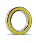 Professional Grade Stainless Steel Hybrid Radial Bearing 55 X 120 X 29 Millimeters with dual rubber seals and ceramic balls.