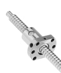 Heavy Duty Rolled Ball Screw And Ball Nut Assembly Zero Backlash High Precision Linear Motion System with 12Mm diameter and smooth finish.