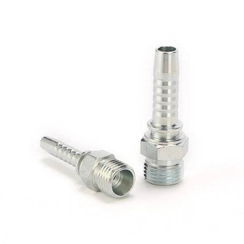 Metric Male 24 Degree Cone Seat LT Hose Fittings Pack M16x1.5 Threaded Connectors For 5/16 Inch Hoses DN8 100 Pieces One Color