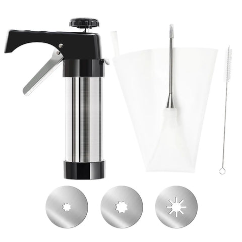 Stainless Steel Churro Press For Home And Commercial Kitchens Easy To Use Churro Maker Pro Grade Game Changing Dough Extruder