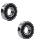 Two Pack 16101-2RS Deep Groove Ball Bearings With Double Seals For Scooter Skateboard And Elevator Projects Built From High Carbon Chromium Bearing Steel For Durability Size 12mm Bore 30mm Outer Diameter 8mm Width