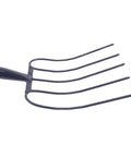 Handheld Manure Fork For Quick Efficient Farm Cleanup And Grass Yard Work No Fuss Multi-Function Iron Pitchfork, dark blue iron head