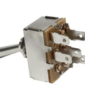 Replacement PTO Switch One Half Inch Mount For John Deere PC2150 220 285 318 420 430 Tractors And Scag Belt Drive Walk Behind Mowers Fits 36 48 52 Inch Decks Easy Install Durable Electrical Part showing side terminals view