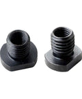 Top Shelf Angle Grinder Wheel Conversion Adapter Fits 100Mm Tools And M10 Threads, black threaded nuts for secure mounting.